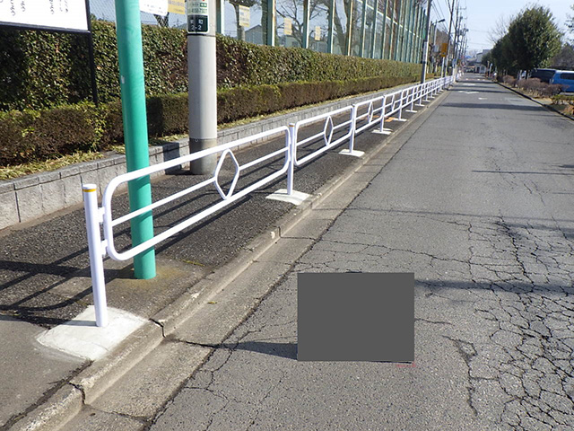 カードパイプ設置施工後